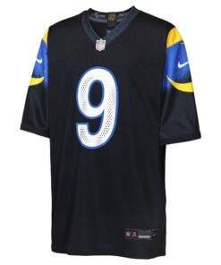Youth Los Angeles Rams Matthew Stafford Nike Midnight Blue 2025 Rivalries Collection Game Jersey