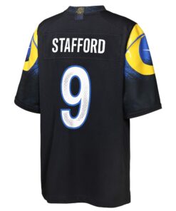 Youth Los Angeles Rams Matthew Stafford Nike Midnight Blue 2025 Rivalries Collection Game Jersey