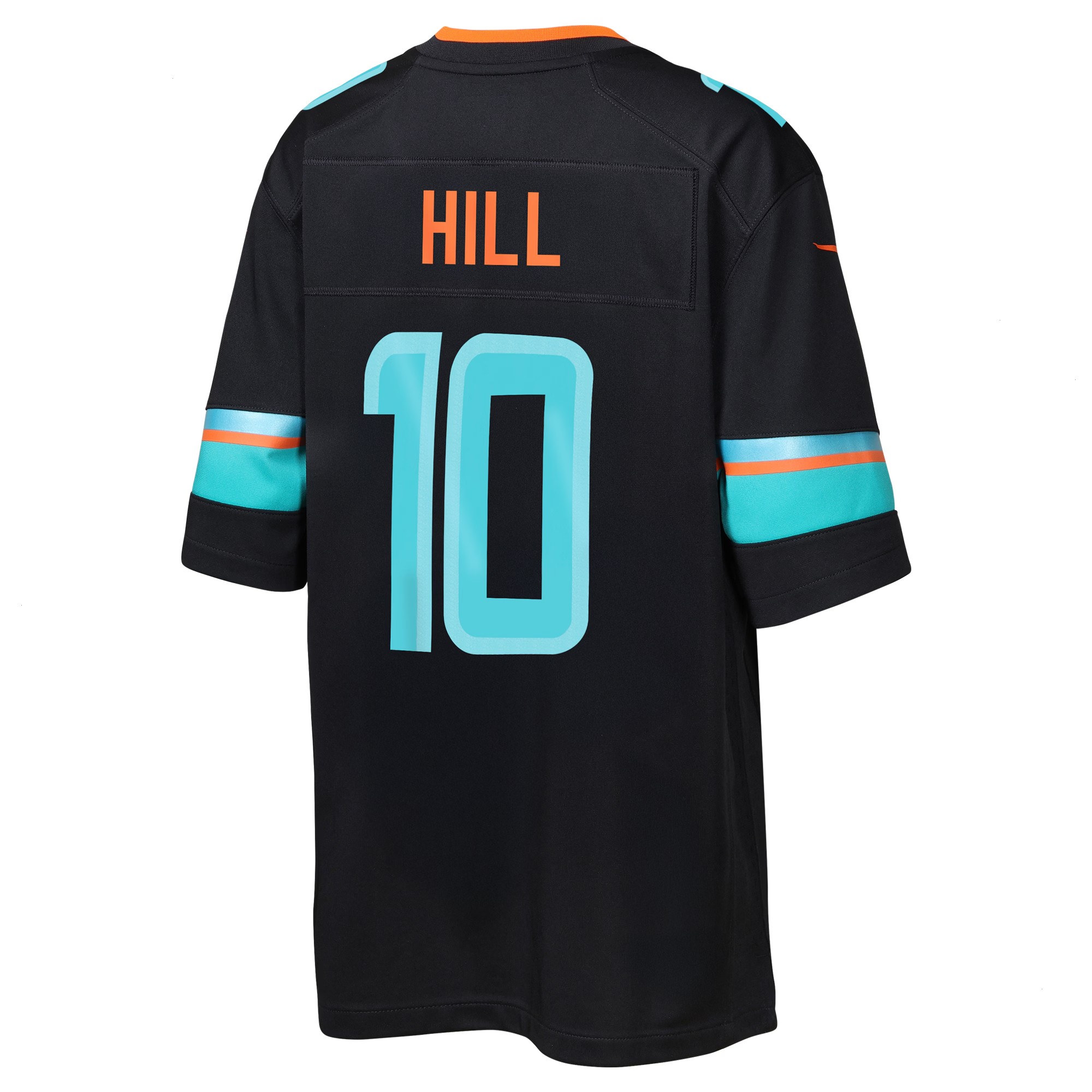 Youth Miami Dolphins Tyreek Hill Nike Pitch Blue 2025 Rivalries Collection Game Jersey