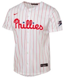 Youth Philadelphia Phillies Nike White 2025 MLB All-Star Game Home Replica Jersey