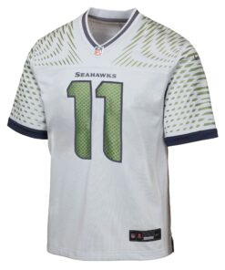 Youth Seattle Seahawks Jaxon Smith-Njigba Nike Wolf Gray 2025 Rivalries Collection Game Jersey