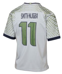Youth Seattle Seahawks Jaxon Smith-Njigba Nike Wolf Gray 2025 Rivalries Collection Game Jersey