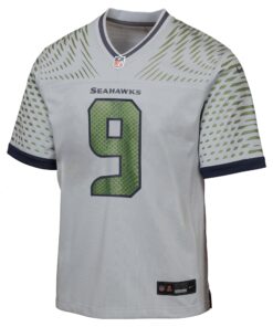 Youth Seattle Seahawks Kenneth Walker III Nike Wolf Gray 2025 Rivalries Collection Game Jersey